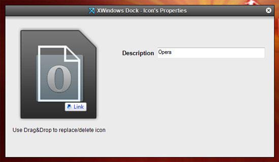 Windows 7 Dock: Opera Icon