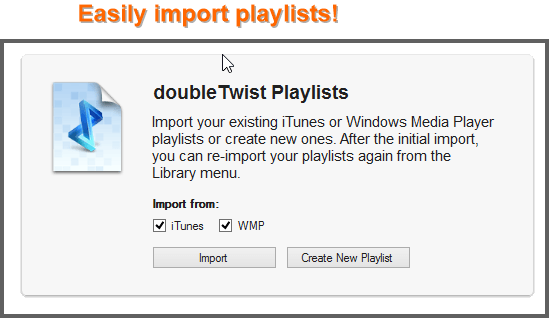doubletwist app playlist file location